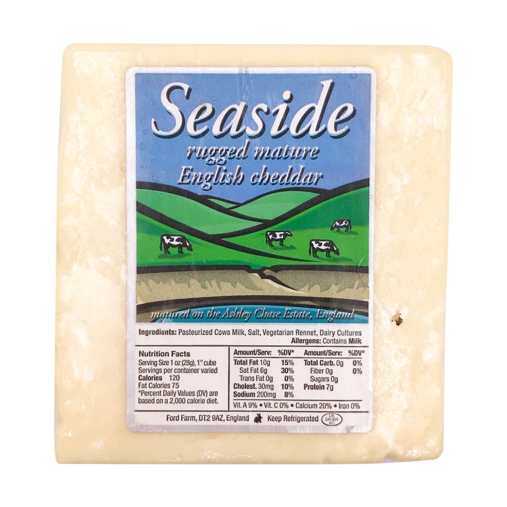 Seaside cheddar cheese