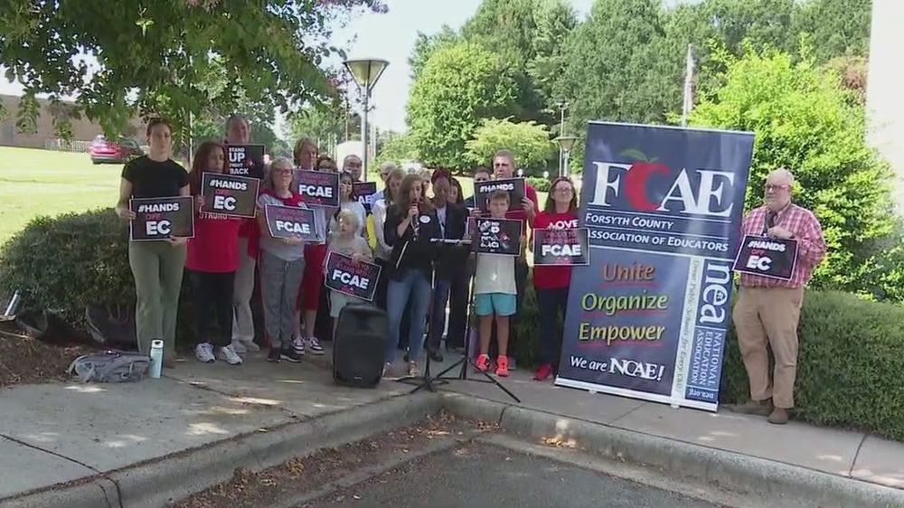 Forsyth County educators call on district to think about budget options