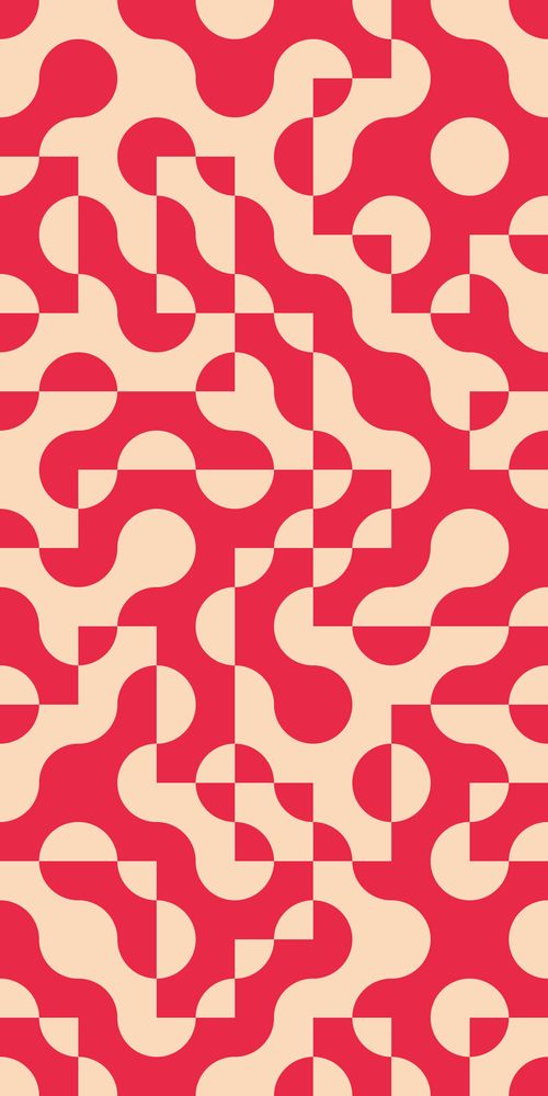 A random tiling pattern