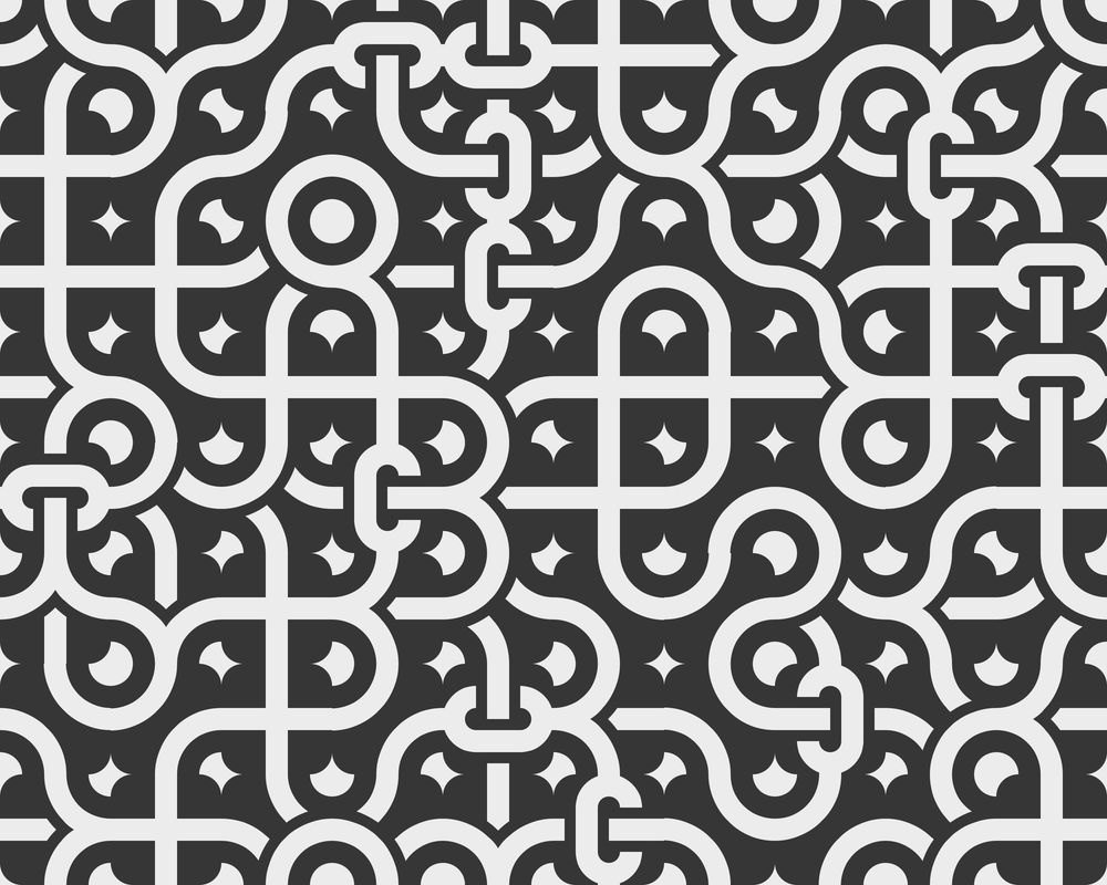 A random tiling pattern