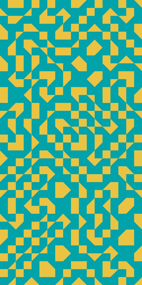 A random tiling pattern