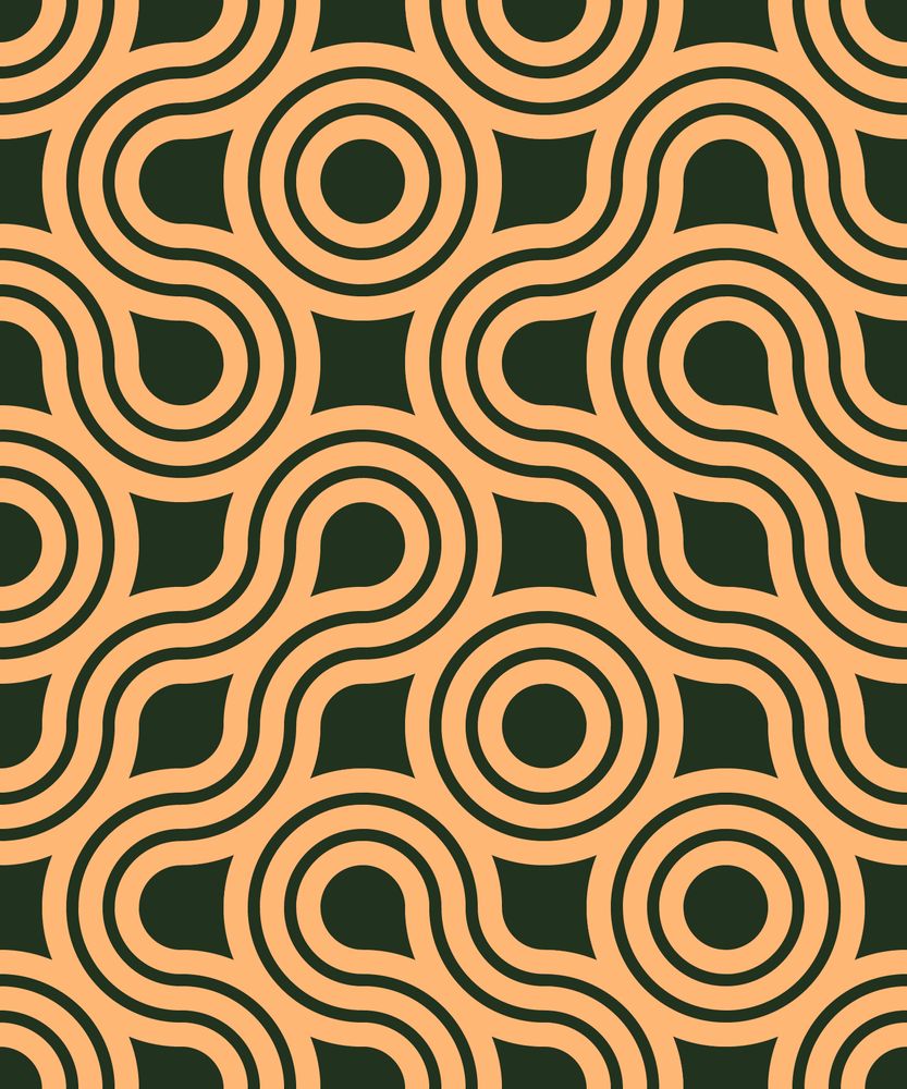 A random tiling pattern