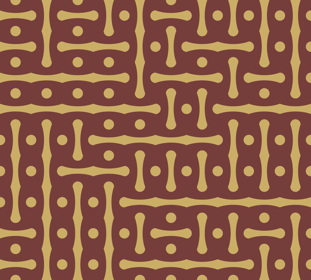 A random tiling pattern