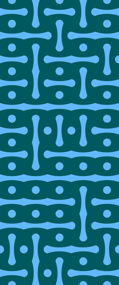 A random tiling pattern