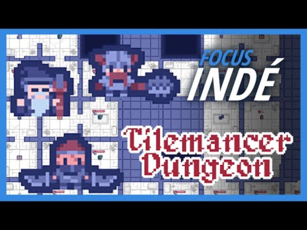 TILEMANCER DUNGEON - Créer son donjon salle par salle pour y survivre | Focus Indé