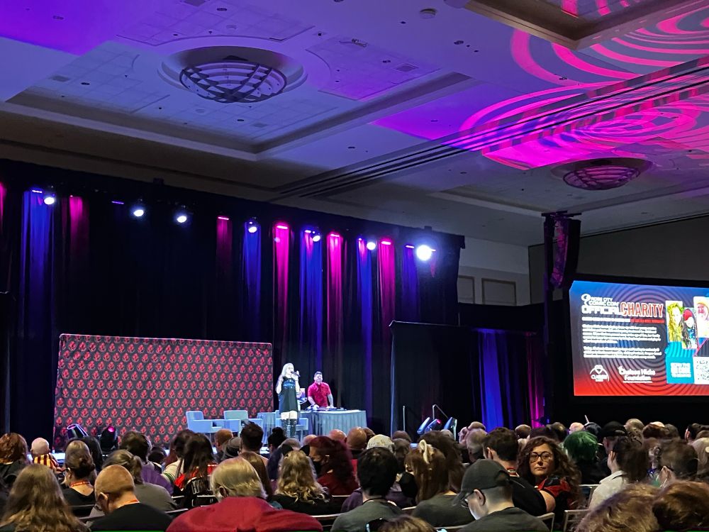 Main stage at Rose City Comic Con 2025