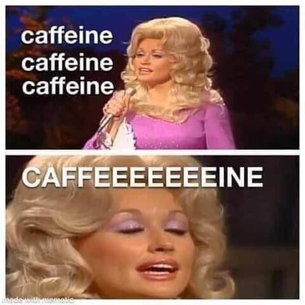Dolly Parton singing meme -- instead of 