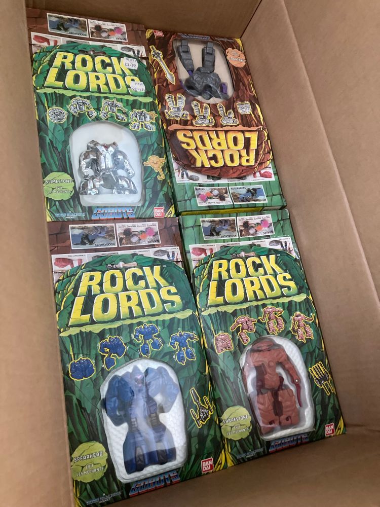 A perfectly sized box for boxed Rock Lords