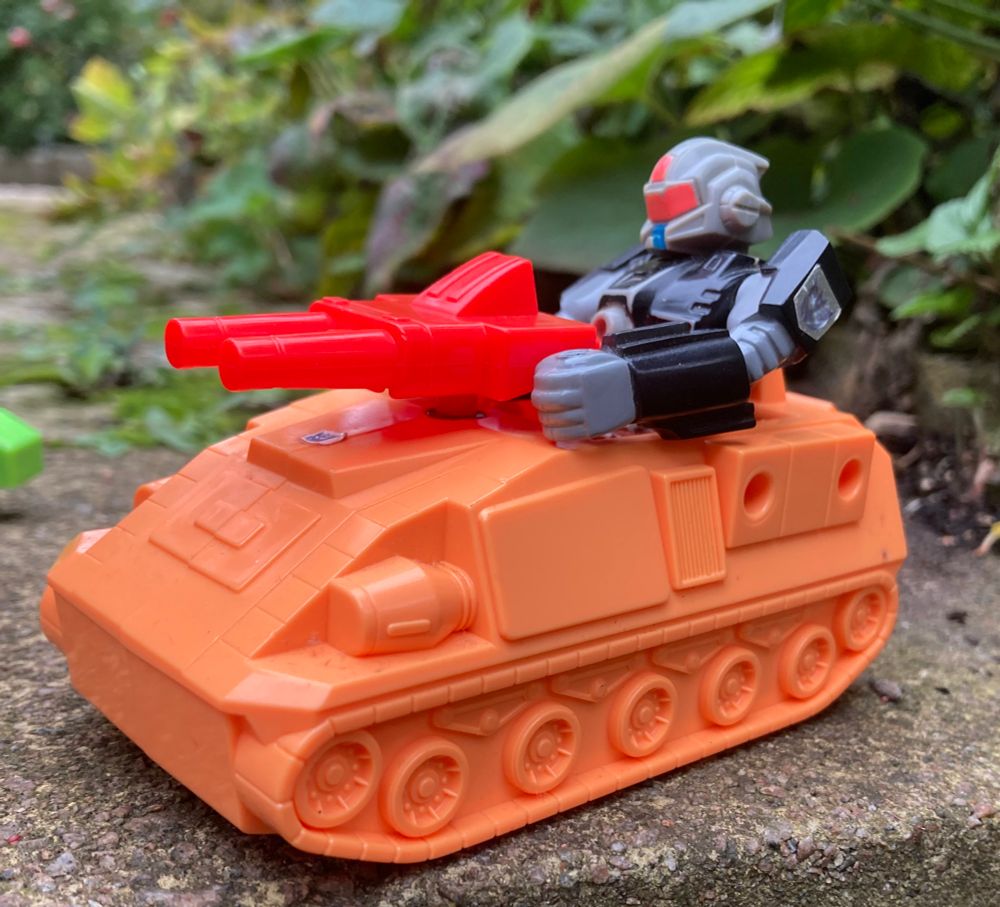 Treads got takes the tank for a spin 