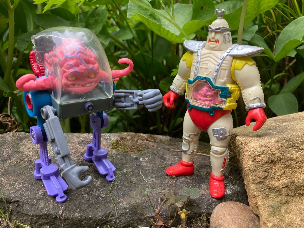 You vs the Android he tells you not to worry about - with the original Playmates Walker I despised much 