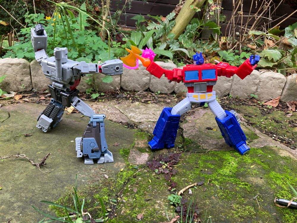 … and clash in a burst of power!