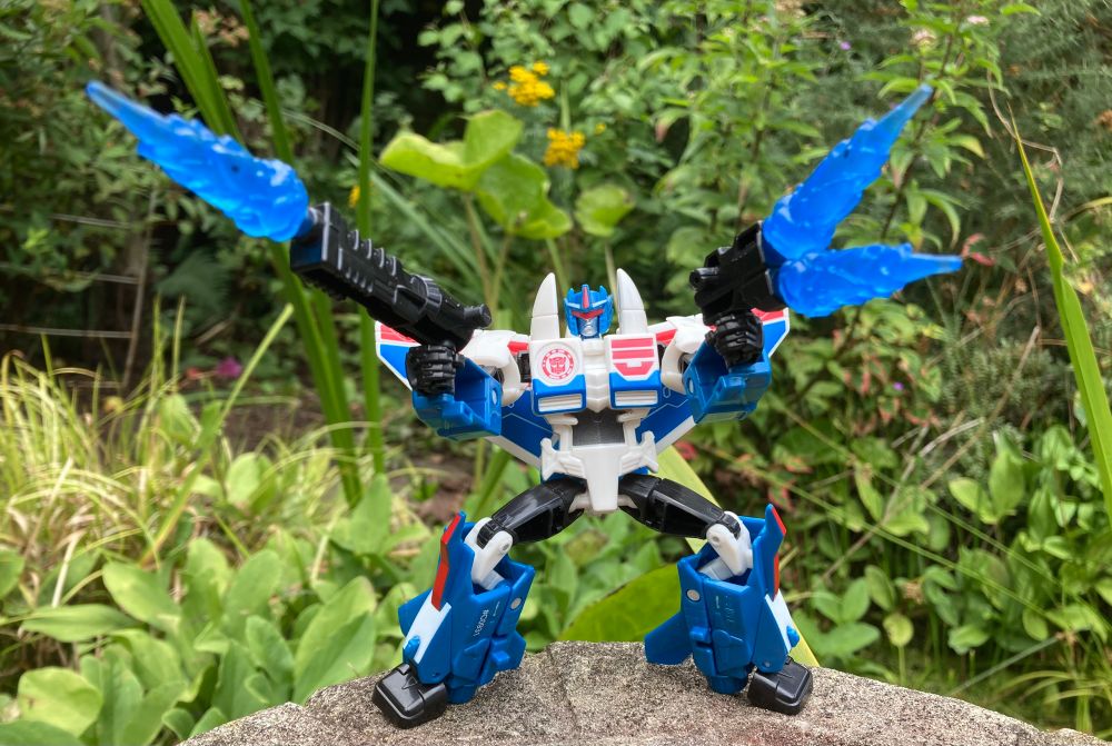 Shooting into the storm!