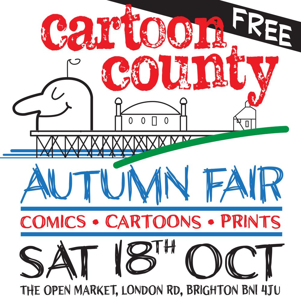 Cartoon County autumn fair - Sat 18th Oct at the Open Market 