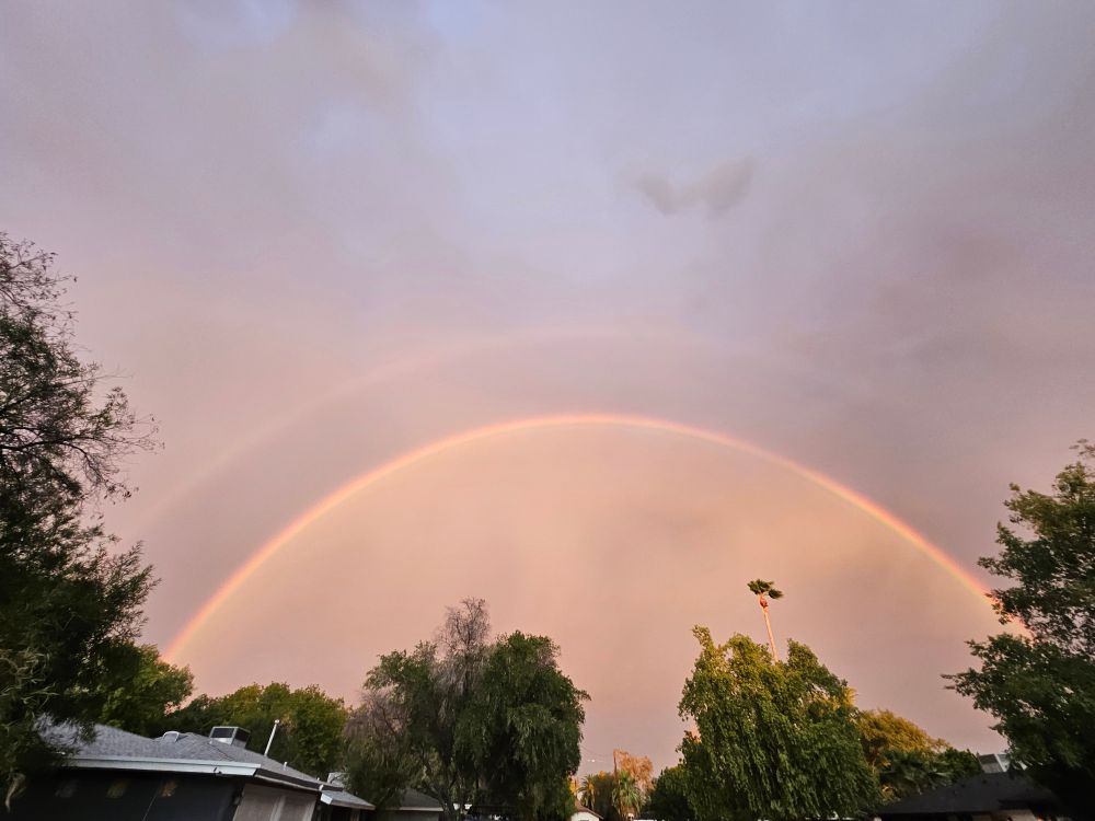 Double rainbow