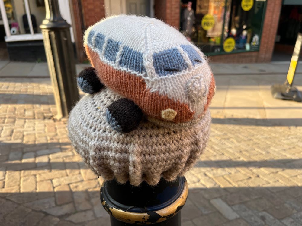VW camper bollard topper