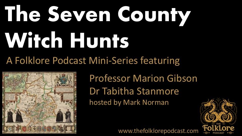 Title card for The Seven County Witch Hunts