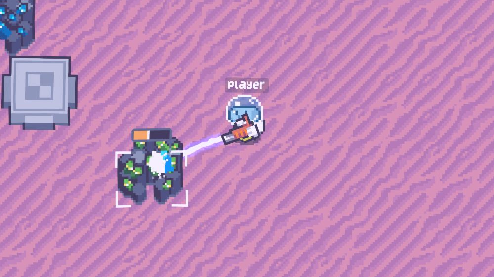 Starground player mining a uranium node