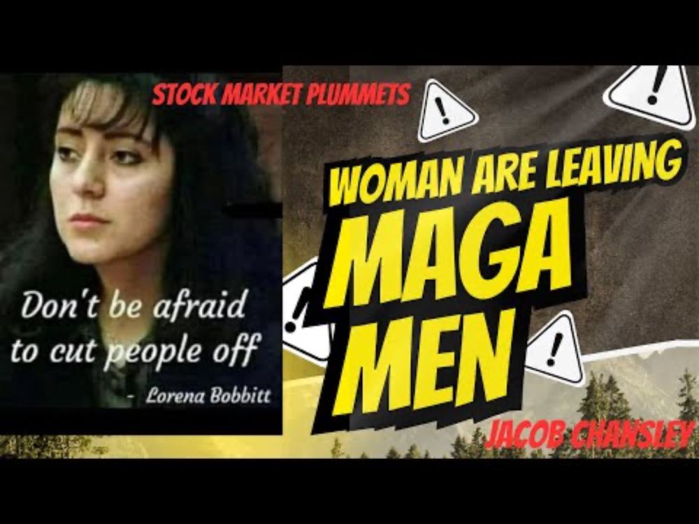 STOCK MARKET PLUMETS/ WOMAN ARE LEAVING MAGA MEN/ JACOB CHANSLEY/ TRUMP / Recover From Religion
