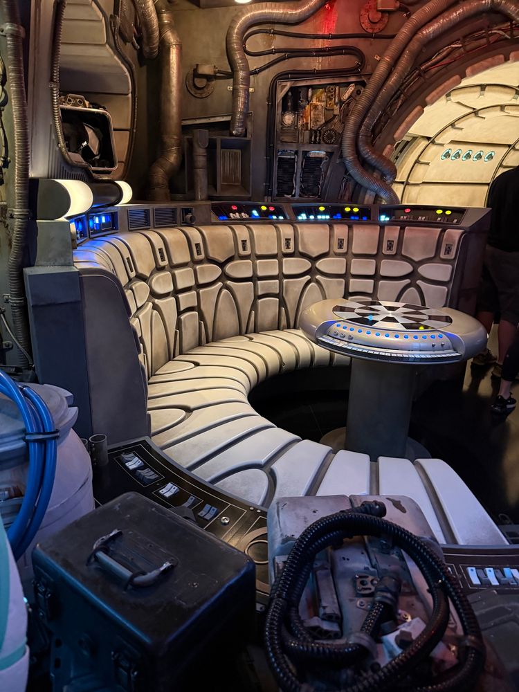 Interior of the Millennium Falcon 
