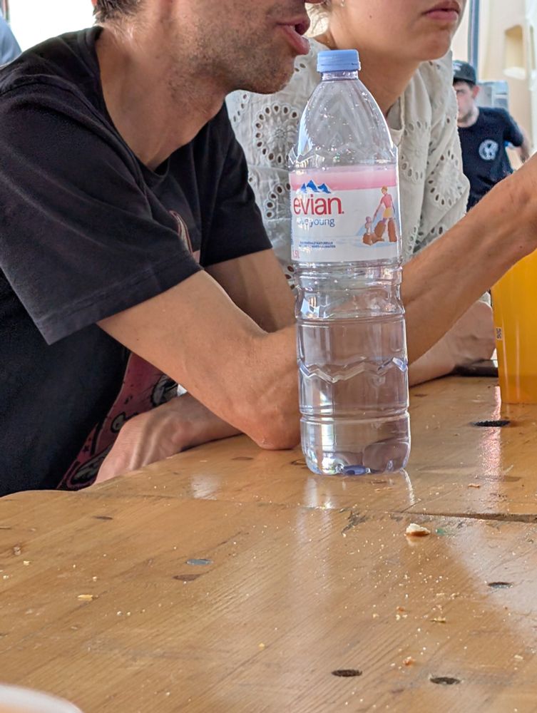 Bouteille Evian 1L