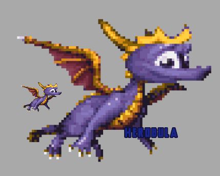 pixel of spyro