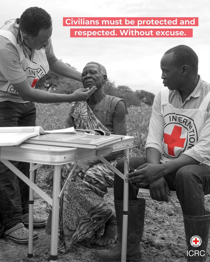 Civilians must be protected and respected. Without excuse.