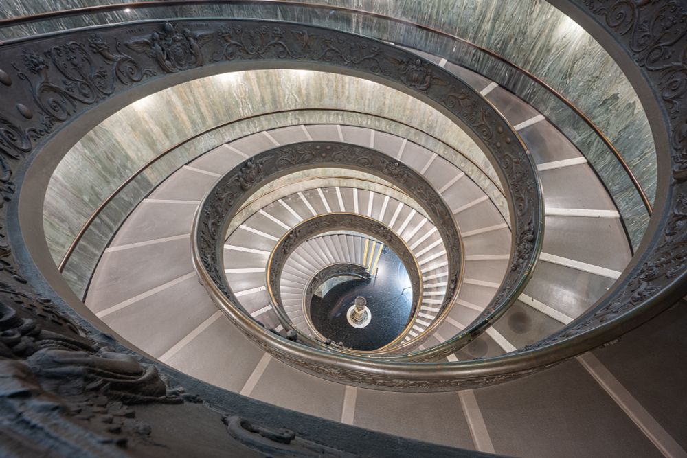 Vatican Museums - Momo staircase