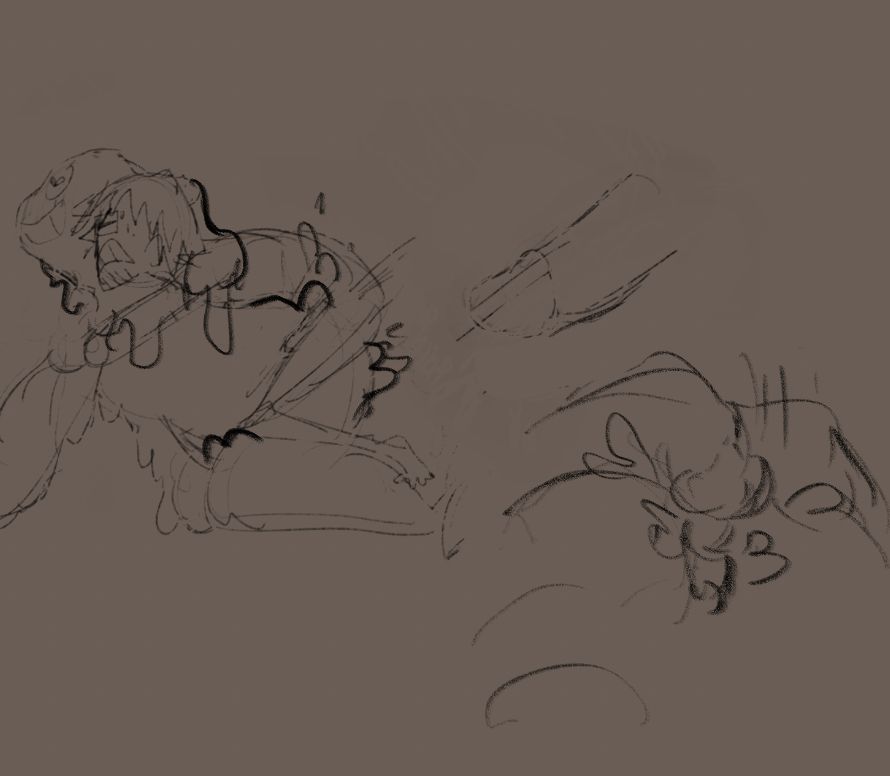 from behind like wow