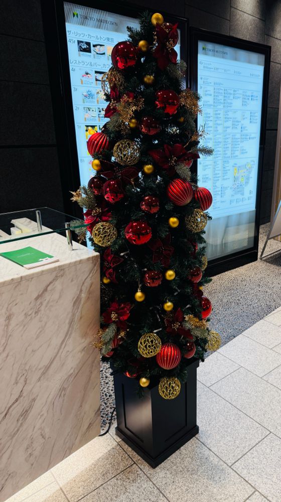 商業施設で見かけたクリスマスツリー