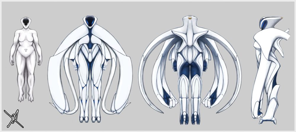 Refsheet of Eight‘s biomechanical exosuit
