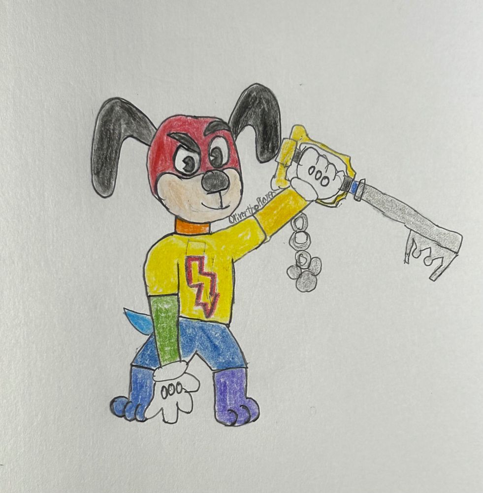 Jeremy welds the Keyblade