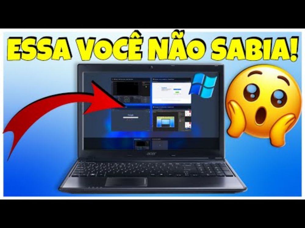 Como ter VÁRIAS ÁREAS de TRABALHO com Windows 11 usando Somente 1 PC