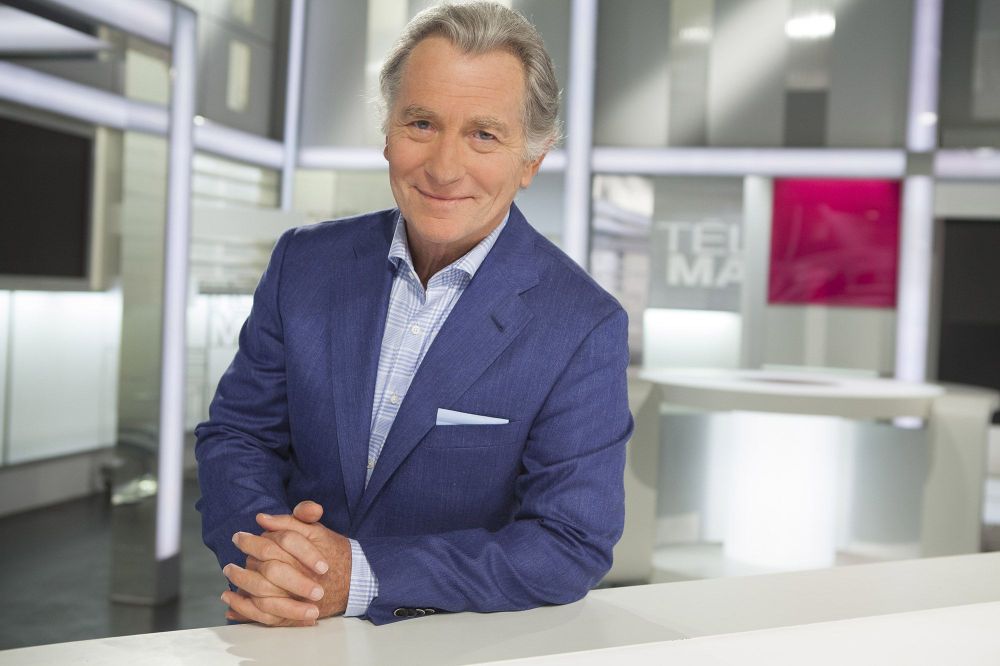 William Leymergie sur le pleateau de Télématin