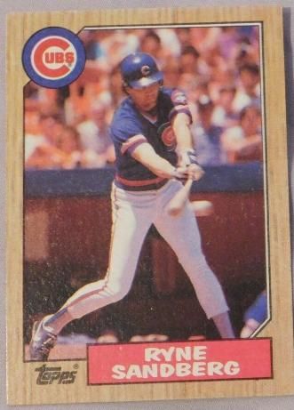 1987 Topps Ryne Sandberg