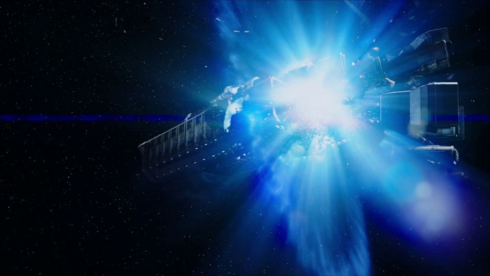 The Canterbury, an ice hauler bringing water from Saturn to Ceres, is destroyed by nuclear torpedoes. The attack interrupts Ade Nygaard's message to James Holden, leaving him to wonder how she was going to finish her sentence.