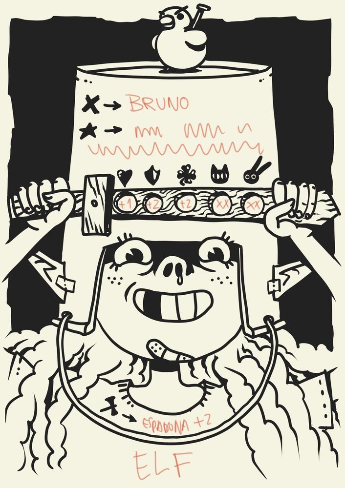 Character sheet for bxKid.