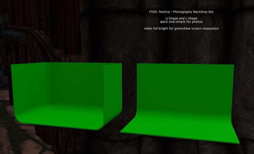Perfect for dropping any texture onto to get a seamless background, or, if you color it green or blue and make it full bright, it makes excellent separation screens for marketplace listings or avatar pics! Full Perm, give em out!