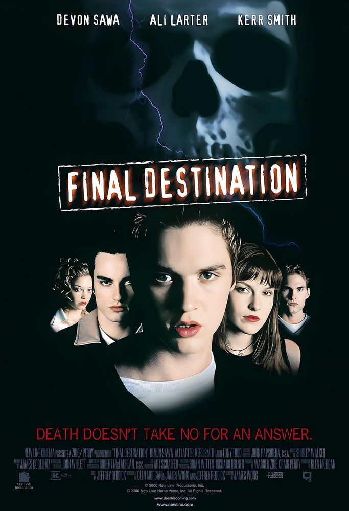 Movie poster for Final Destination (2000)