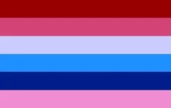 Rivals to lovers genderflux flag