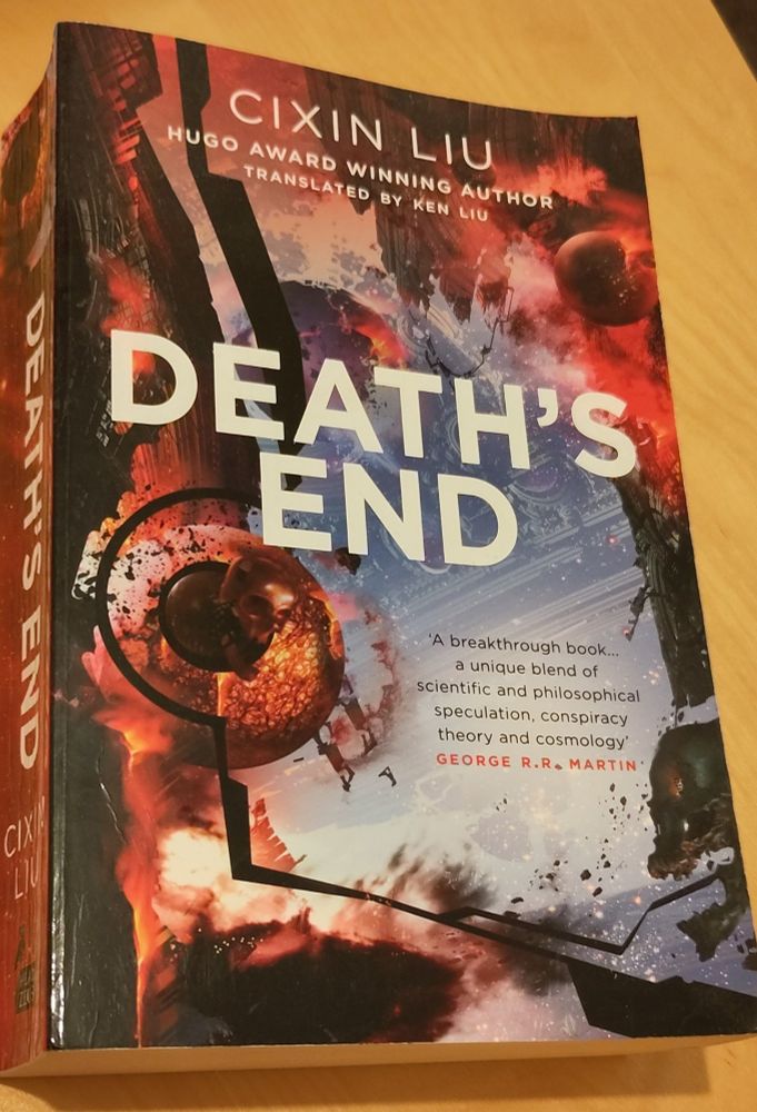 Een foto van het boek dat ik dubbel heb.
Cixin Liu - Death's End