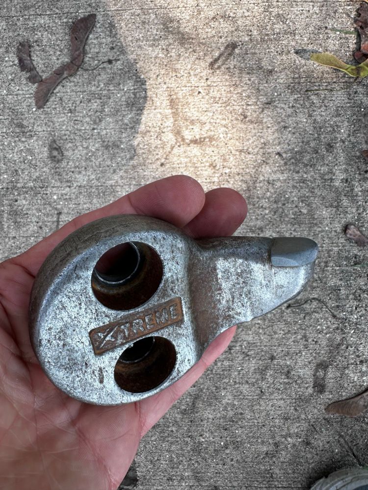 Heavy tool found on my 9 very slow miles run 