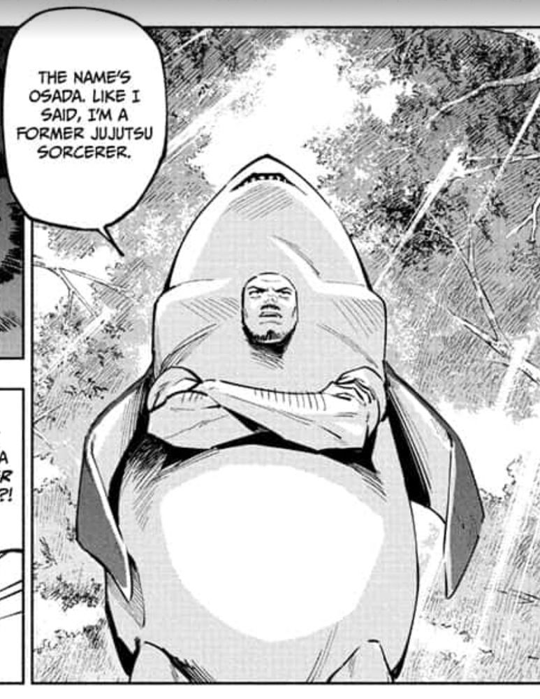 Osada the shark suit guy from JJK Modulo chapter 3