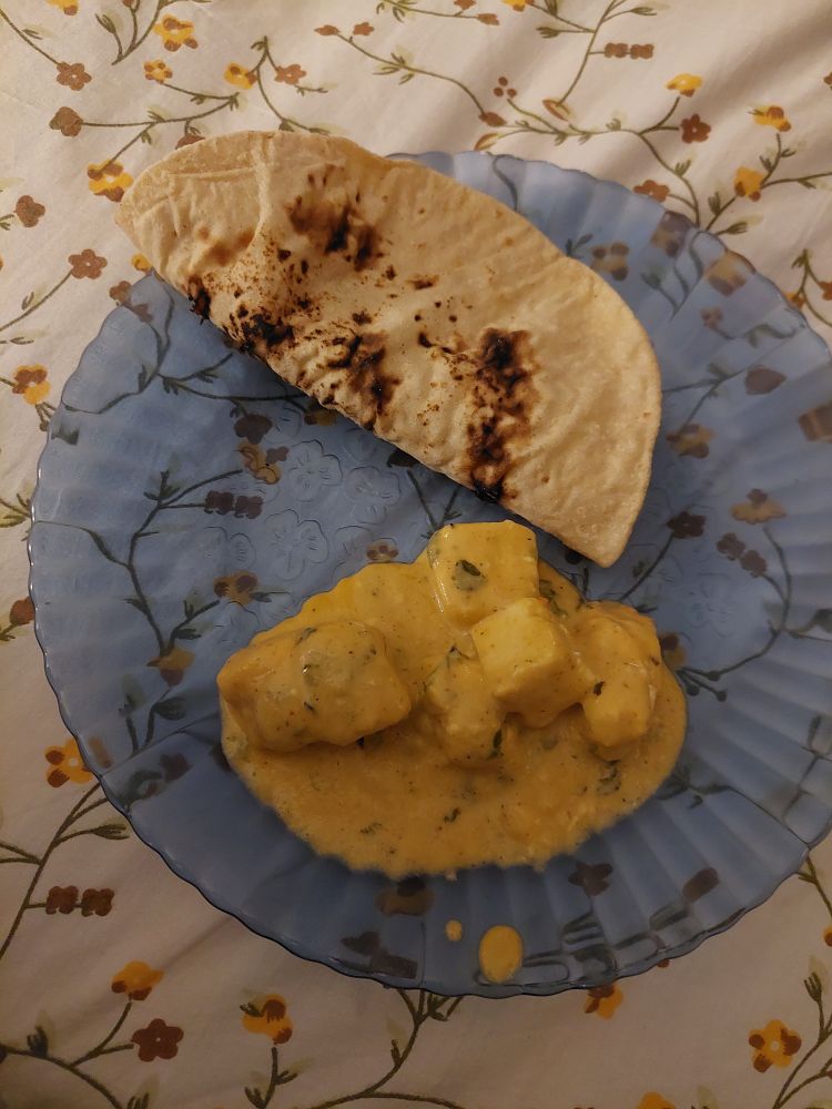 More roti and paneer 