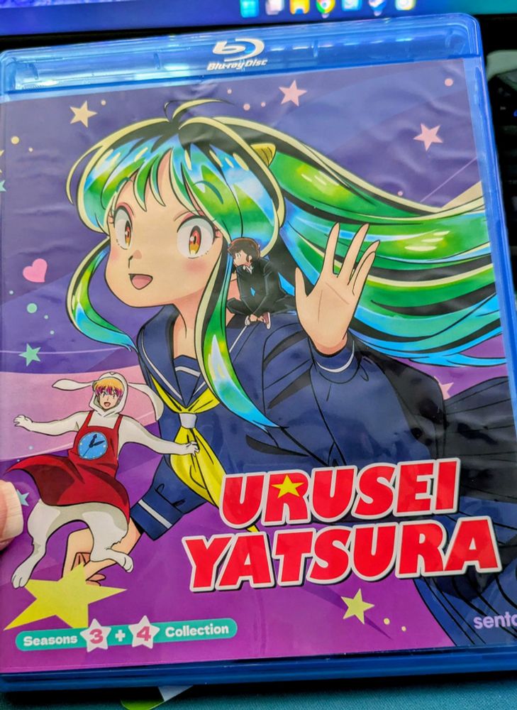 Urusei Yatsura (2022) seasons 3 and 4 Bluray set from Sentai. 