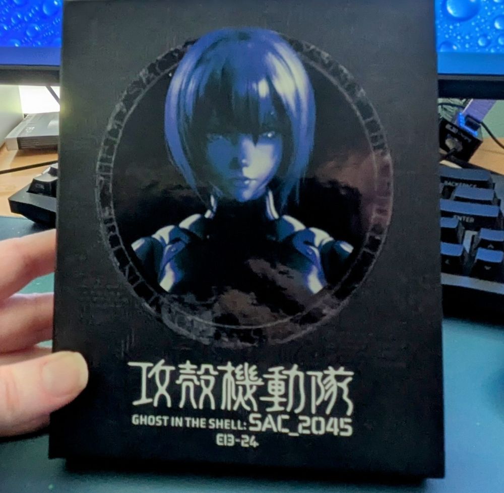 Ghost in the Shell SAC 2045 collectors edition bluray set season 2 