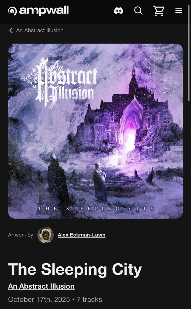 The Sleeping City by An Abstract Illusion, art by Alex Eckman-Lawn