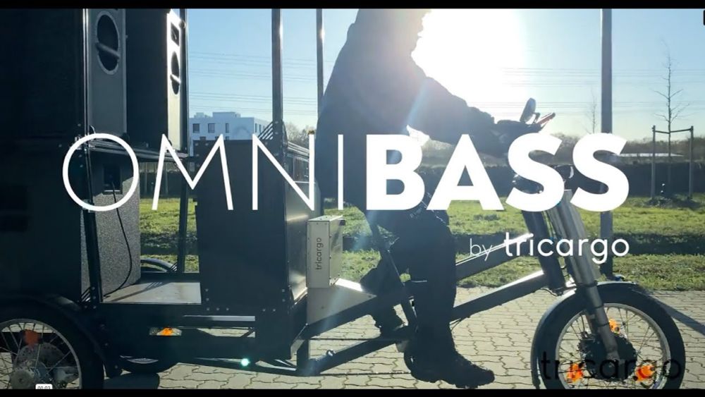 OMNIBASS by tricargo - das erste mietbare Soundbike Crowdfunding Hamburg