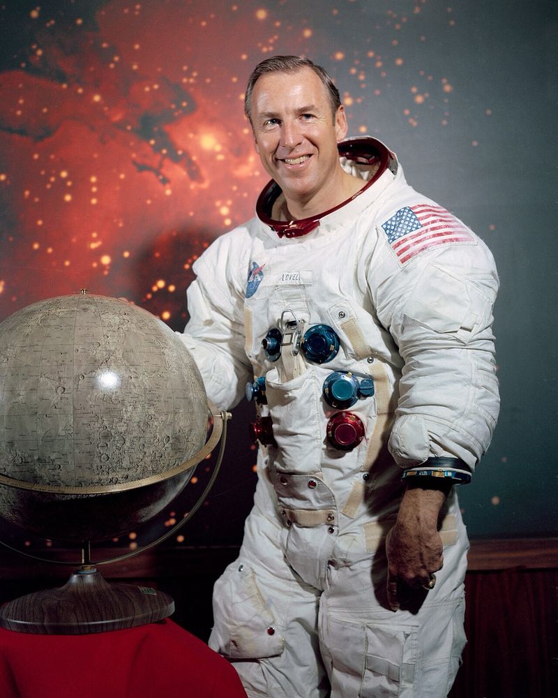 Jim Lovell the astronaut who commanded the Apollo 13 mission