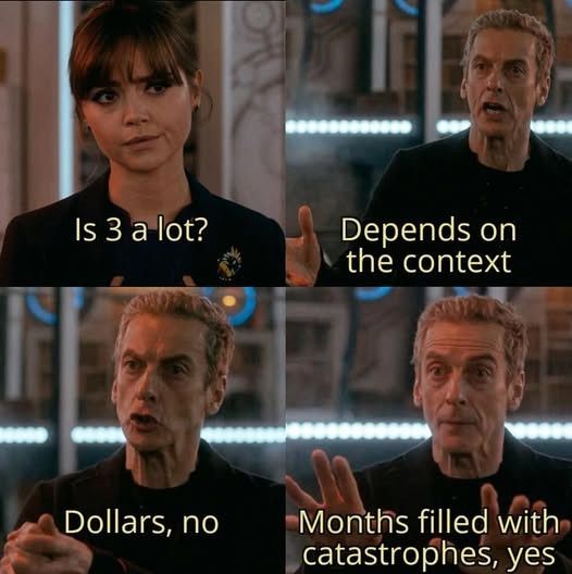 Peter Capaldi and Jenna Coleman from Dr. Who