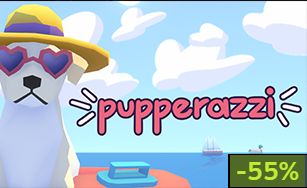Pupperazzi is 55% off
